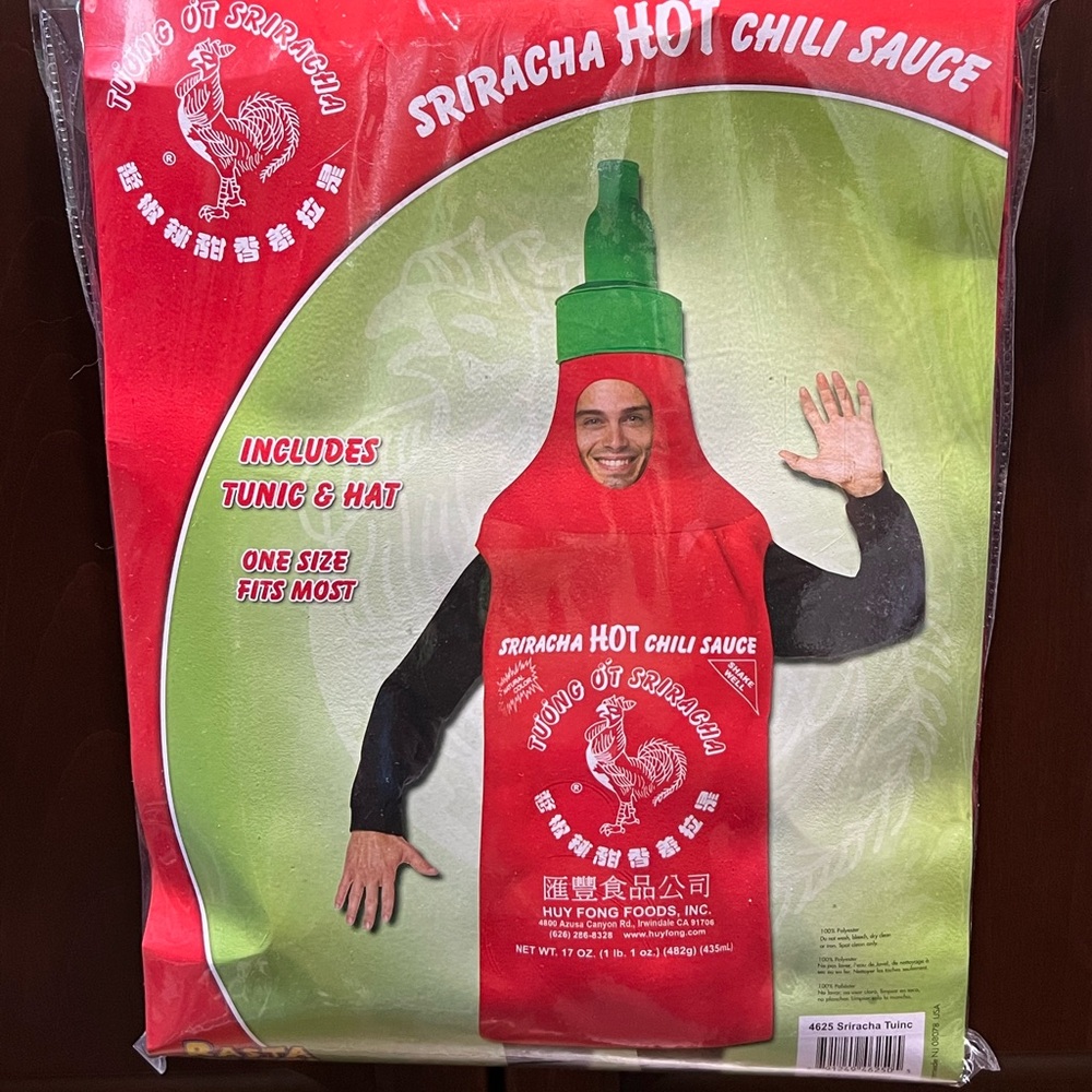 Sriracha Costume